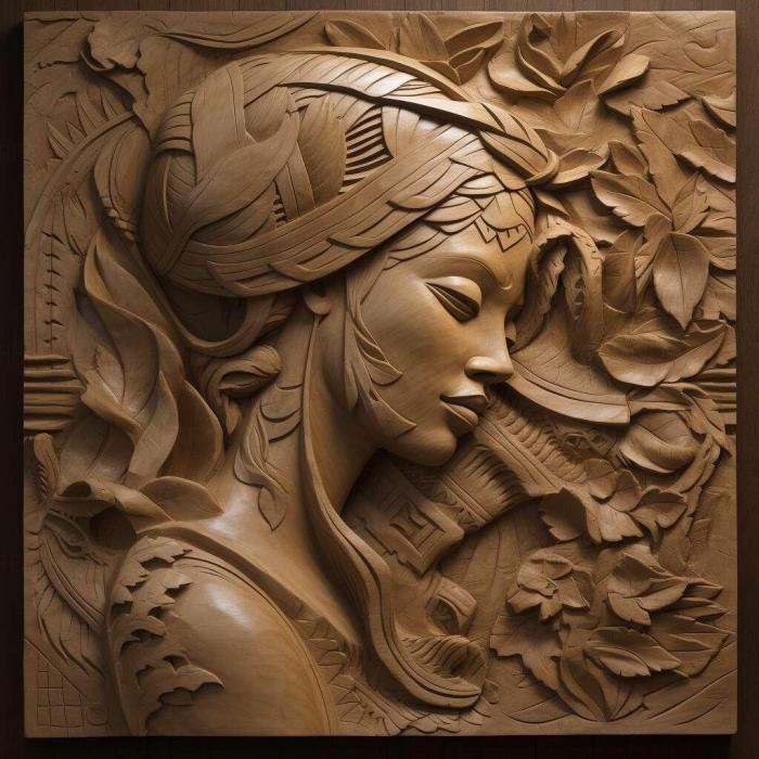 نموذج ثلاثي الأبعاد لآلة CNC 3D Art 